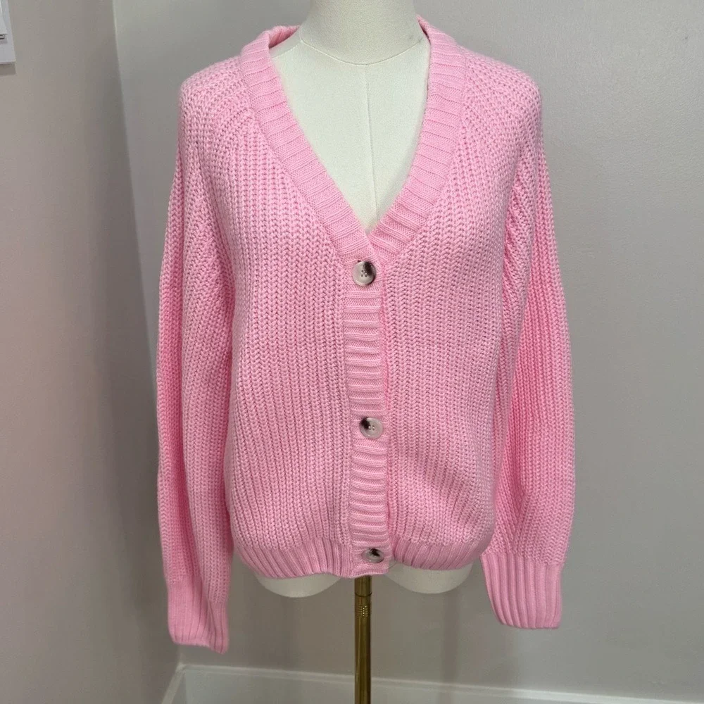 Pink Cardigan‎ fashion Medium